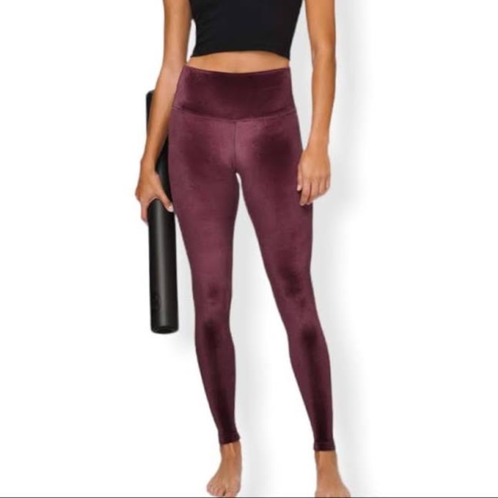 Lululemon Velvet Wunder Lounge High Rise Leggings